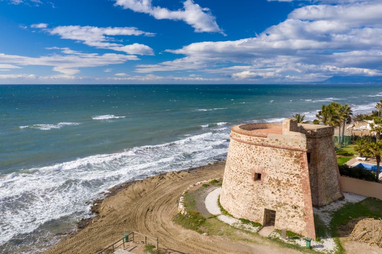 former lance de las Cañas watchtower, Marbella