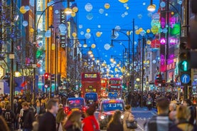 子供と家族向けのロンドンクリスマスライトウォーキングツアー