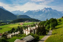 Beste Skiurlaube in Leysin, die Schweiz