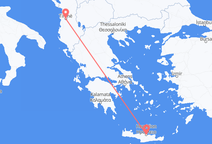 Flyg från Tirana till Heraklion