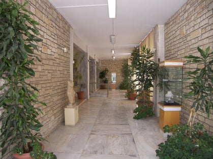 photo of view Museum Entrance Hall, Corfu, Greece.