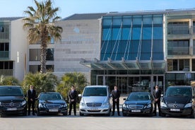 Traslado privado de luxo: aeroporto de Dubrovnik para Dubrovnik