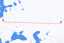 Voos de Nur-Sultan para Varsóvia