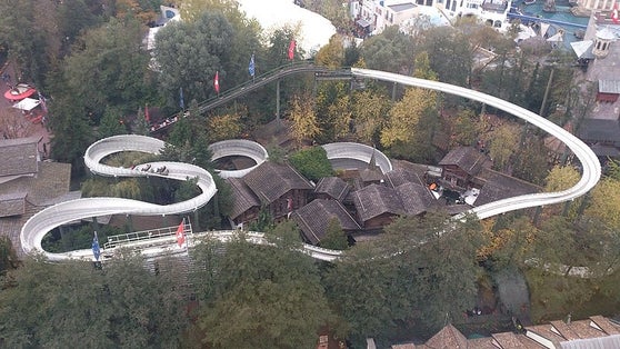 photo of view of Schweizer Bobbahn, Soltau, Germany.