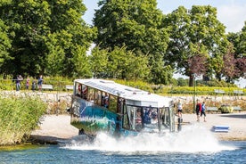 Stockholm: Land and Water Tour by Amphibious Bus