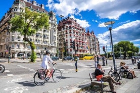 Visite guidée à vélo de 3,5 heures à Stockholm (anglais/allemand)