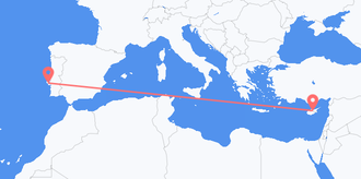 Flüge von Zypern nach Portugal