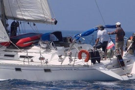 12 mt catamaran tour. FROM LA MADDALENA to islands Archipelago