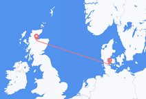 Vluchten van Sønderborg naar Inverness