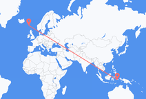 Flyg från Ambon, Maluku till Sørvágur