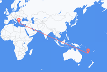 เที่ยวบินจาก Nouméa ไปยัง ปาทรัส