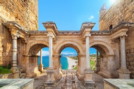 photo of a beautiful view at Clandras Bridge and fountain in Uşak, Turkey.