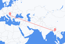 미얀마(버마) 만달레이에서 출발해 보스니아 헤르체고비나 투즐라에게(으)로 가는 항공편