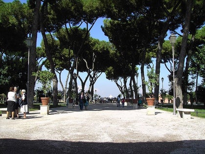 photo of view of Roma, il Giardino degli Aranci, Rome, Italy.