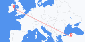 Flights from Turkey to Ireland