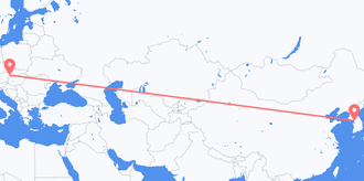 South Korea to Slovakia