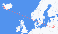 Flights from Reykjavík to Minsk