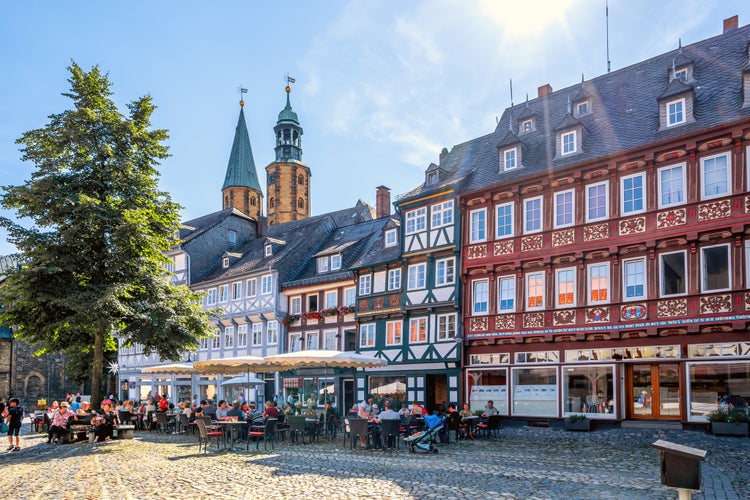 Photo of old city of Goslar, Germany.