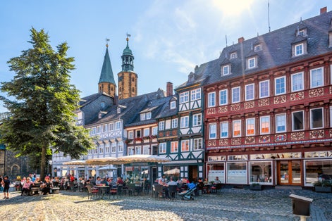 Photo of old city of Goslar, Germany.