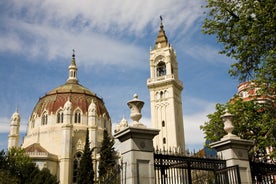 Photo of aerial view of Valladolid skyline, Spain.