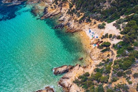 Photo of aerial view of Cagliari, Sardinia, Italy.