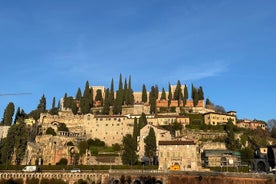 Tour a pie para grupos pequeños por Verona con entradas para el teleférico y la arena