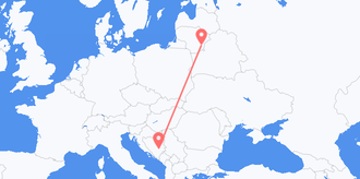 Bosnia & Herzegovina to Lithuania