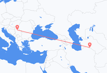 Flug frá Ashgabat til Belgrad