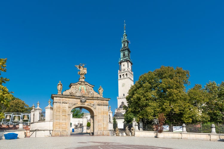 photo of The Jasna Gora monastery in Czestochowa city, Poland.