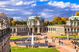 DRESDEN barockpärla på Elbe 10 timmars bilresa och promenad