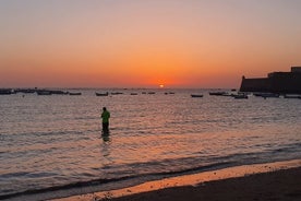 Coucher de soleil à La Caleta