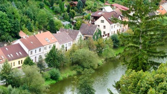 View on the old town of Brno, Czech Republic.