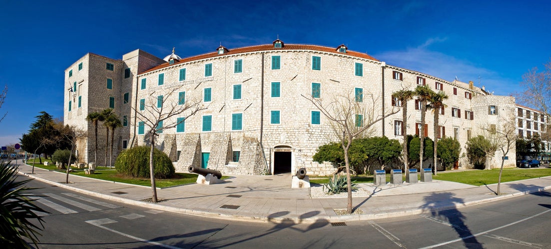 SIBENIK, CROATIA - JMuseum of the city of Sibenik in Croatia.