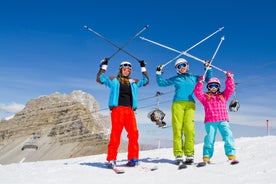 photo of Ski Resort of Madonna di Campiglio in the Morning, Italian Alps, Italy.