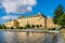 Photo of view over Drottningholm palace in Stockholm, Sweden.