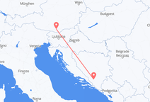 Flyg från Mostar, Bosnien och Hercegovina till Klagenfurt, Österrike