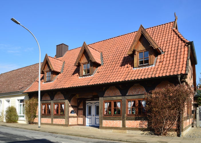 Historical Building in the Town Walsrode, Lower Saxony