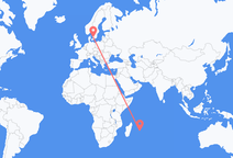 เที่ยวบินจาก Mauritius Island ไปยัง Halmstad