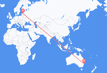 Flyrejser fra City of Newcastle til Riga