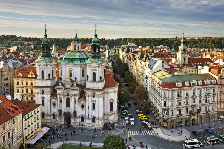 Photo of St Nicholas Church in Brașov in Romania.