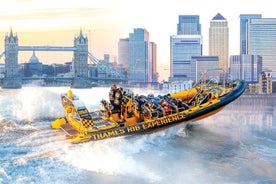 Schnellboot „Tower RIB Blast“ vom Tower Millennium Pier – 20 Minuten