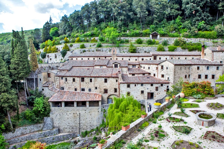 Franciscan monastery in Le Celle. Cortona. Italy