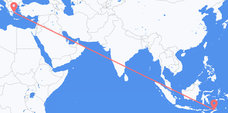 Flights from Timor-Leste to Greece