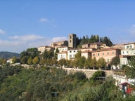 Passeios históricos em Montecatini Terme, em Itália