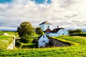 Photo of the mining town of Roros is sometimes called Bergstaden which means mountain town due to its historical notoriety for copper mining in Norway.