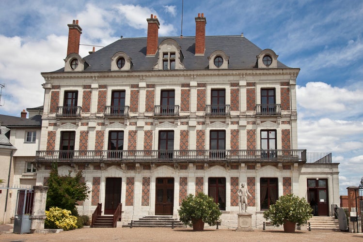 Maison de la Magie in Blois France under blue sky