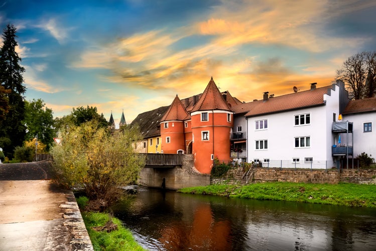 Photo of Beer gate- Biertor in the idyllic village Cham in Bavaria, Germany