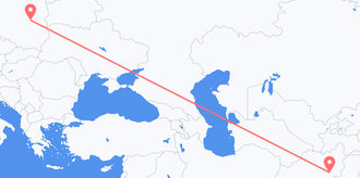 Flights from Afghanistan to Poland