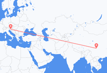 Flights from Chengdu to Ljubljana