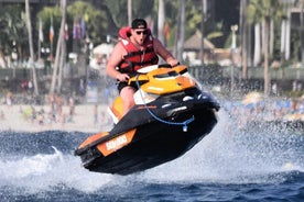 Circuito de jet ski desde la playa de Anfi